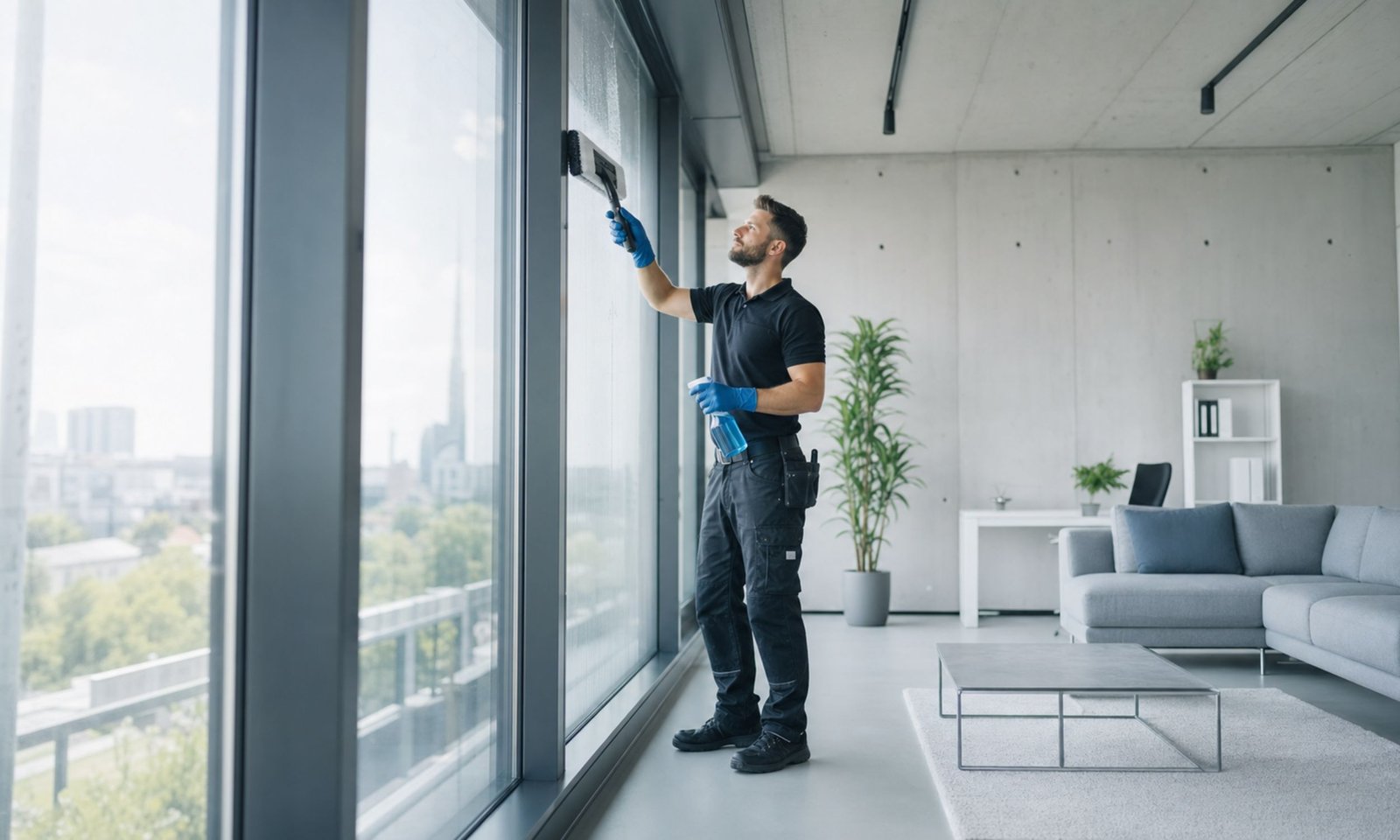 Fensterreinigung mit Osmose-Anlage